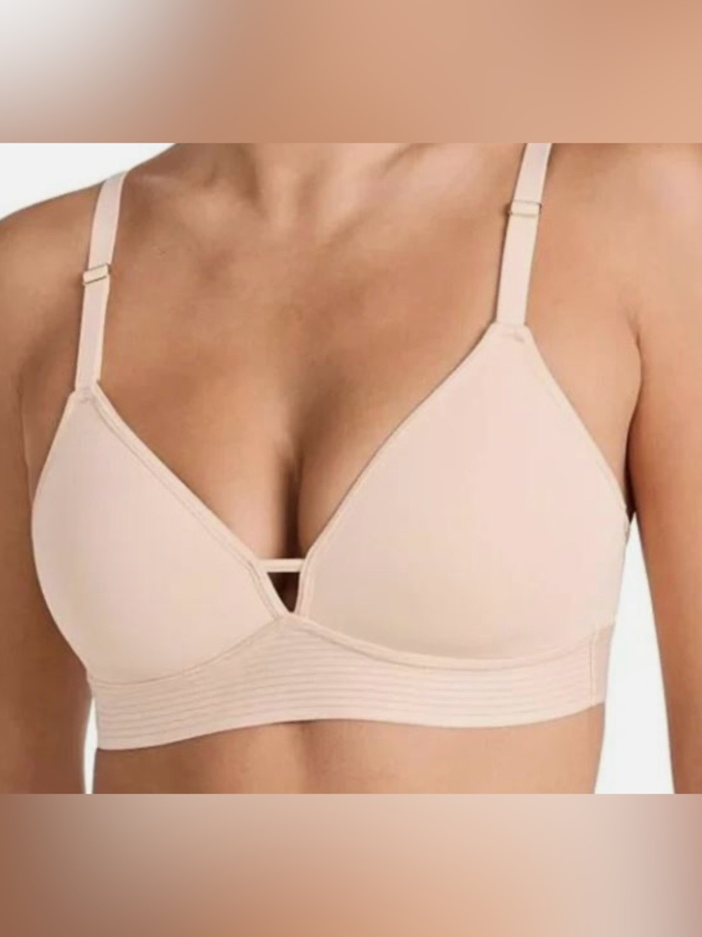 NWT Lively Spacer Nude Bra 34B